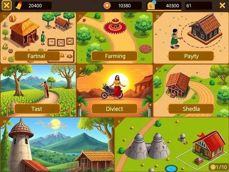 Cumin Pioneer Quest gameplay screenshot showing farming activities